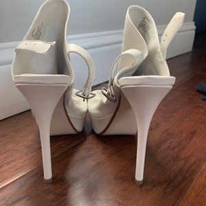 White heels